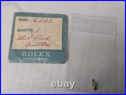 Original Rolex Pusher 6263 6265 Vintage Authentic Original for watch repair/part