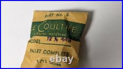 Original Sealed Lecoultre 12 1/2 449 Pallet Complete Part 6 for watch repair