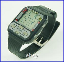 PAC-MAN game watch Nelsonic Vintage Classic For Parts Or Repair