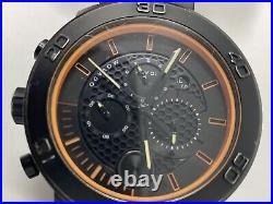PARTS OR REPAIR MOVADO 3600190 Bold Chronograph Black Dial Titanium Men's Watch
