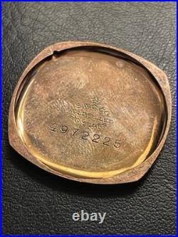 PARTS REPAIR Gold FILLED Elgin 428 6/0s 15j with STURDY Art Deco 14K GF Bracelet