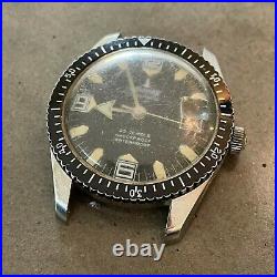 PONCA WALDMAN DUXOT Vintage Diver x 3 watch lot for repair, parts, spare