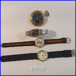 Pack Watches Stock 13 Mechanical And Quartz Repair Spare Part Work Of Check