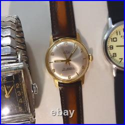 Pack Watches Stock 13 Mechanical And Quartz Repair Spare Part Work Of Check