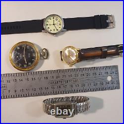 Pack Watches Stock 13 Mechanical And Quartz Repair Spare Part Work Of Check