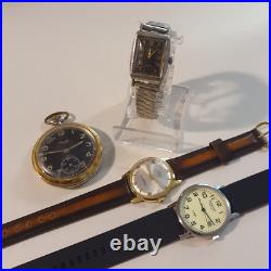 Pack Watches Stock 13 Mechanical And Quartz Repair Spare Part Work Of Check