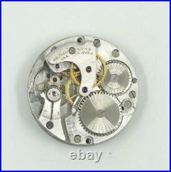 Partial Waltham Ww2 6/0-b 16j Manual Wind Watch Movement For Part Or Repair