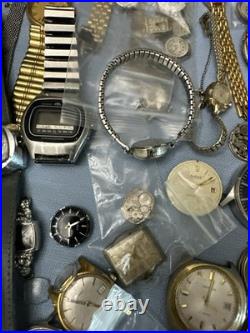 Parts Only Vintage Watch Lot Parts/Repair 6 Pounds+