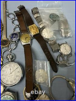 Parts Only Vintage Watch Lot Parts/Repair 6 Pounds+