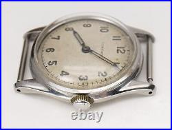 Parts/Repair Concord 241F WWII Era Military Style Watch 24hr Dial