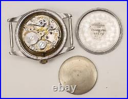 Parts/Repair Concord 241F WWII Era Military Style Watch 24hr Dial