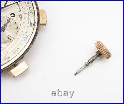 Parts / Repair Forsythe Canal Vintage Chronograph Wrist Watch Movement 17j