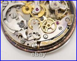 Parts / Repair Forsythe Canal Vintage Chronograph Wrist Watch Movement 17j