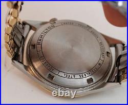 Parts / Repair Hamilton Electric Converta II Original Bracelet VTG Watch 500A