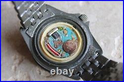 Parts Repair Heuer 981.115 Womens Watch Pre TAG Professional Lume 1000 Olive PVD