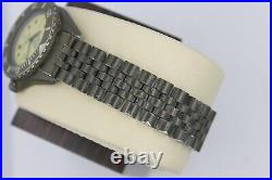 Parts Repair Heuer 981.115 Womens Watch Pre TAG Professional Lume 1000 Olive PVD