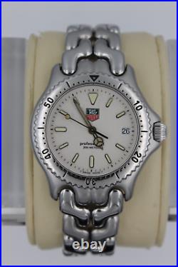 Parts Repair Tag Heuer S99.013 WG1212 Midsize Mens Womens Watch SEL Link White