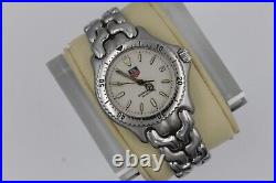 Parts Repair Tag Heuer S99.013 WG1212 Midsize Mens Womens Watch SEL Link White