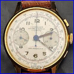 Parts/Repair Thoresen Recipro Register Chronograph Antimagnetic 17J Watch