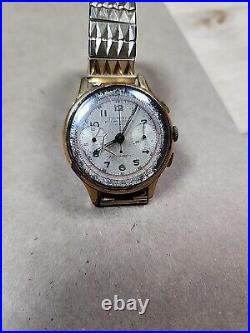 Parts/Repair Thoresen Recipro Register Chronograph Antimagnetic 17J Watch