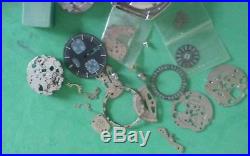 Parts-Repair Watch Seiko chronograph black 6138 0040 Bullhead As Is 6139