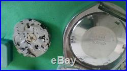 Parts-Repair Watch Seiko chronograph black 6138 0040 Bullhead As Is 6139
