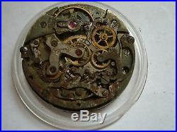 Parts Watch Vintage Breitling Chronograph Venus Cal 175 repair As Is