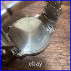 Parts or Repair, As Is Tissot TISSOT 1853 Chronograph Junk Free Shipping