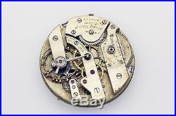 Patek Phillippe Shreve Crump Low Pocket Watch Movement Dial Parts Repair 72827