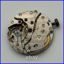 Peerless S&Co Military Watch Movement For Parts / Repair