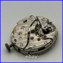 Peerless S&Co Military Watch Movement For Parts / Repair