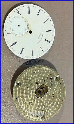 Philadelphia Watch Co, E. Paulus, 19 Jewels, 8 Size, Running, Repair Parts Only