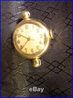 Pretty Ladies 14 K Yellow Gold Concord Vintage 17 Jewel Watch Parts Repair