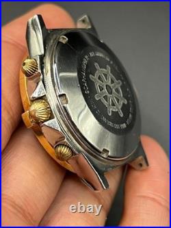 Pryngeps Scaphandrier Chronograph Automatic Valjoux 7750 Men For Parts Or Repair