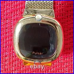 Pulsar JUNK Watch Lot 9pcs For Parts Repair Vintage Collection Rare