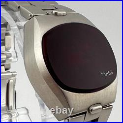 Pulsar P4 Big Time LED Digital Watch FOR PARTS OR REPAIR Japan RARE