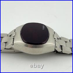 Pulsar P4 Big Time LED Digital Watch FOR PARTS OR REPAIR Japan RARE
