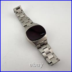 Pulsar P4 Big Time LED Digital Watch FOR PARTS OR REPAIR Japan RARE