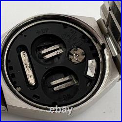Pulsar P4 Big Time LED Digital Watch FOR PARTS OR REPAIR Japan RARE