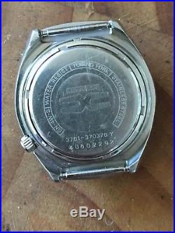 RARE 1974 Vintage Citizen Hisonic Tuning Fork 3701 Mens Watch Parts/repair