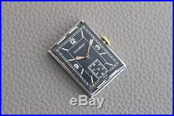 RARE BITS 1930-1940's Jaeger LeCOULTRE REVERSO + UNIPLAN FOR PARTS OR REPAIRS