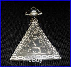 RARE Brevet Masonic Pocket Watch 17J Levrette Schwas Loeillet FOR PARTS/REPAIR