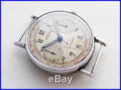 Rare Military Angelus 215 Air Force Chronograph From 1940's! Parts Or Repair