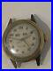 RARE MOVADO 1940’s TRIPLE DATE AUTOMATIC BUMPER WATCH FOR PARTS OR REPAIR