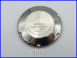 RARE SEIKO 6138-8020 PANDA WATCH CASE BACK ONLY FOR PARTS/REPAIR P&R w13