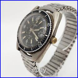 RARE Vintage 1970's Sears Swiss Diver Diver Watch For Parts Repair Restoration RARE Vintage 1970's Sears Swiss Diver Diver Watch For Parts Repair Restoration