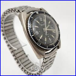 RARE Vintage 1970's Sears Swiss Diver Diver Watch For Parts Repair Restoration RARE Vintage 1970's Sears Swiss Diver Diver Watch For Parts Repair Restoration