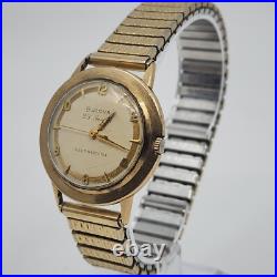 RARE Vintage Bulova 23j 6 Adjustments 10bpac 10k Rgp Case For Parts Repair RARE Vintage Bulova 23j 6 Adjustments 10bpac 10k Rgp Case For Parts Repair