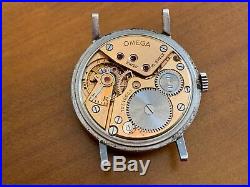 RARE Vintage WWII OMEGA 30t2 Ref. 2338 Case 35mm for parts or repair