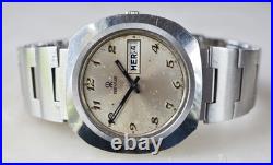REVUE THOMMEN ref. S7723B MEN wristwatch S77/28 with bracelet for parts or repair